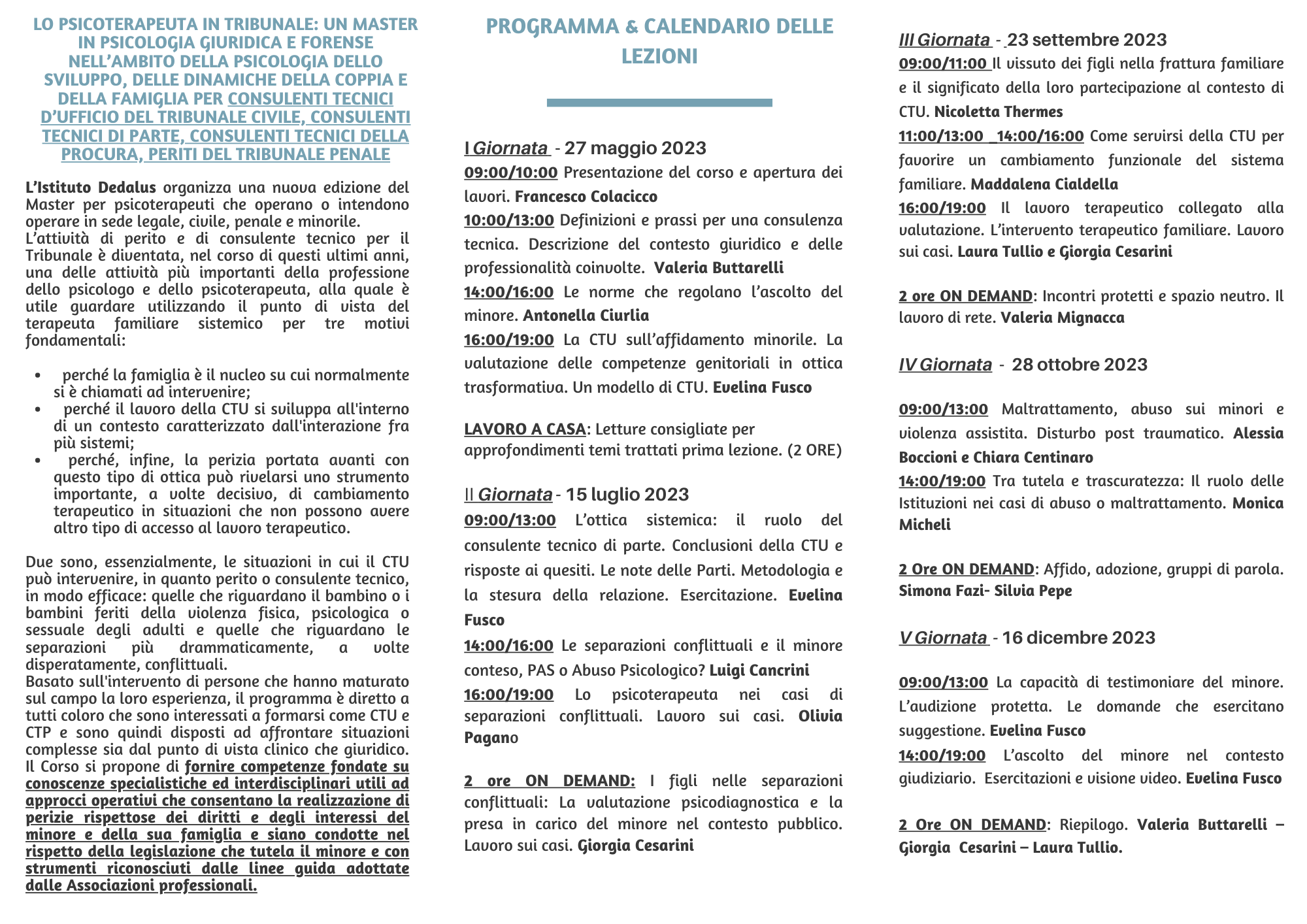 Blu e Grigio Moderno Semplice Scuola Brochure a Tre Ante
